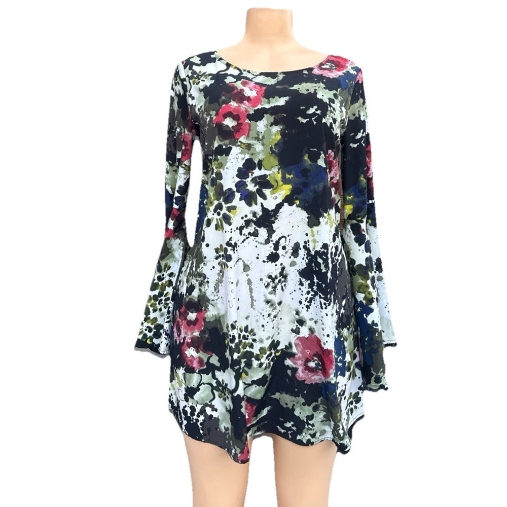 Tildon Shift Dress CORAL Size Small‎